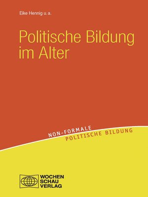 cover image of Politische Bildung im Alter